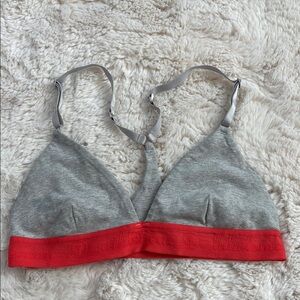Gray and Red lululemon bra xs